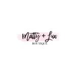 Matty + Lux coupons and promo codes