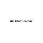 Sun Peony Coconut coupons and promo codes